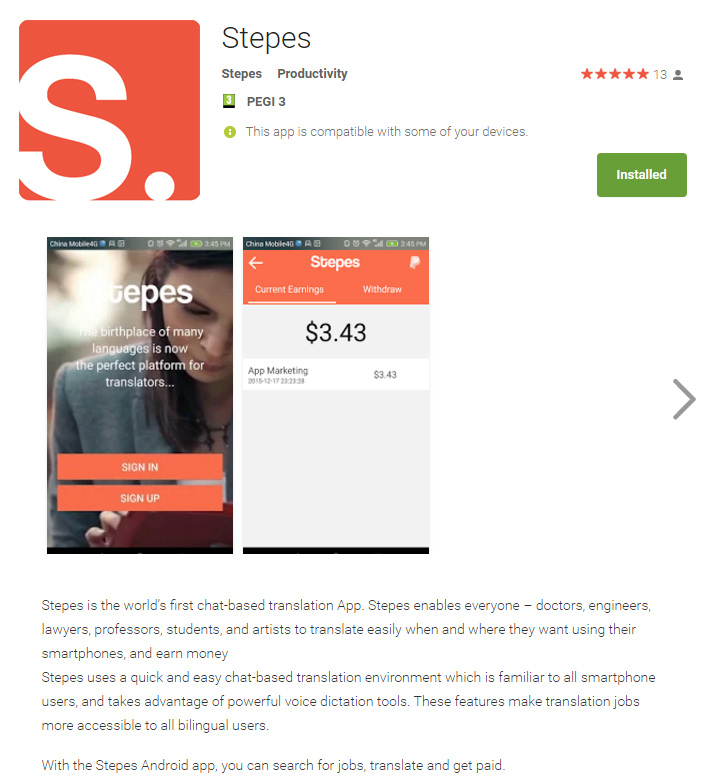 stepes-app